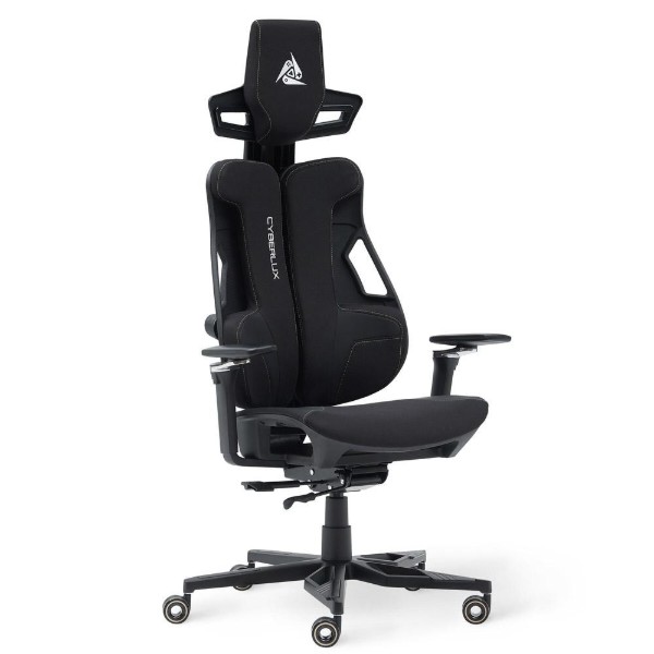 Фото - Крісло для геймерів Cyberlux V10 Fabric Black (GM-V10 FB)